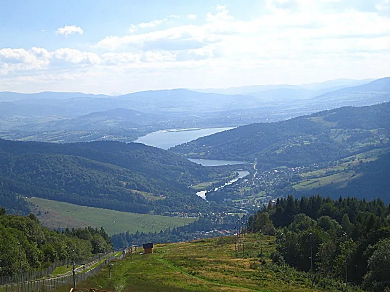 Góra Żar — kolejka na szczyt