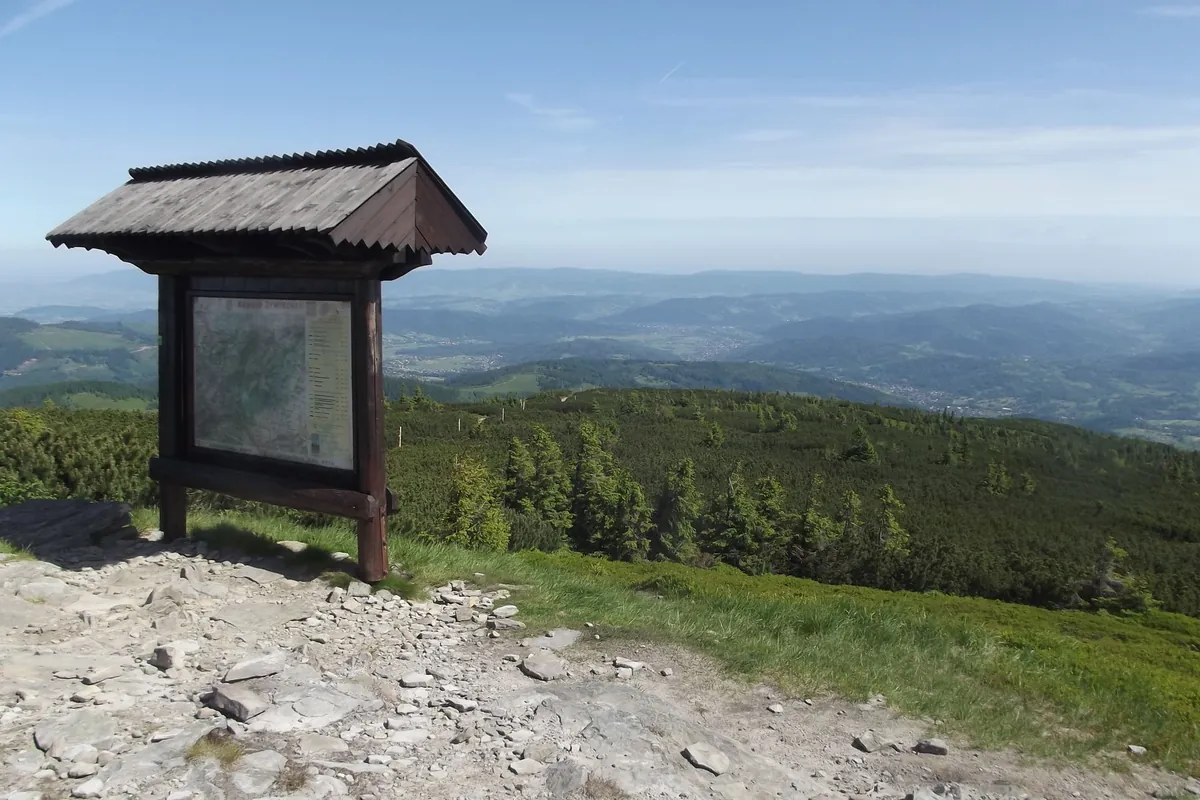 Szlaki piesze Korbielów